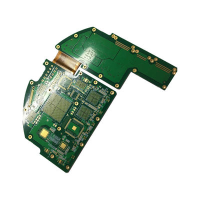 Dobra cena. Biały silkscreen High Speed PCB z błyszczącą zieloną maską lutowniczą / złotym wykończeniem powierzchni w Internecie