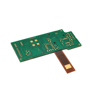 Dobra cena. 0.5mm Radius Rigid Flexible PCB z usługą DFM i białą maską lutowniczą w Internecie